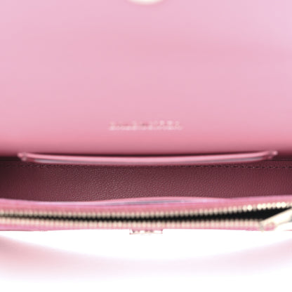 Balenciaga Sparkling Fabric XS Hourglass Wallet On Chain Sweet Pink 5 of 12
