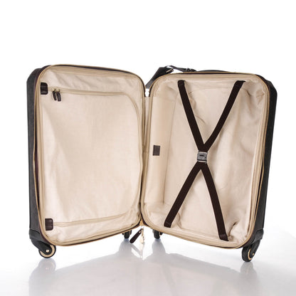 Gucci GG Supreme Monogram Four Wheel Carry On Suitcase Dark Brown 6 of 14