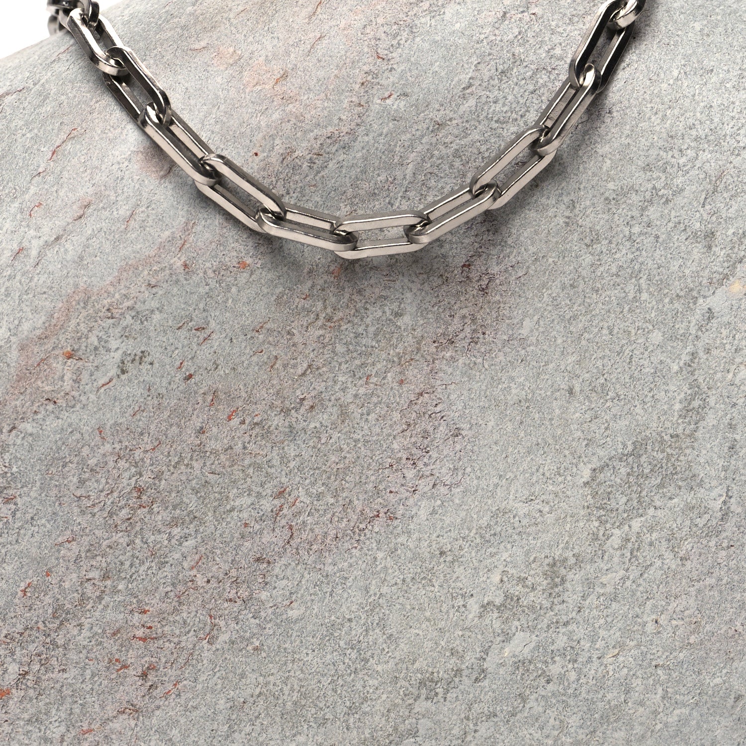 Bottega Veneta Pebble Rock Mini Chain Clutch Grey 7 of 9