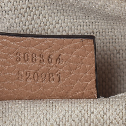 Gucci Pebbled Calfskin Small Soho Disco Bag Rose Beige 7 of 9