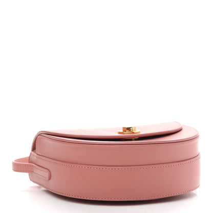 Mansur Gavriel Calfskin Mini Saddle Crossbody Bag Blush 4 of 8