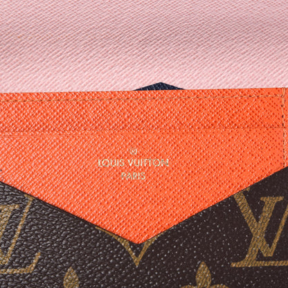 Louis Vuitton Monogram Jeanne Wallet Rose Ballerine 8 of 10