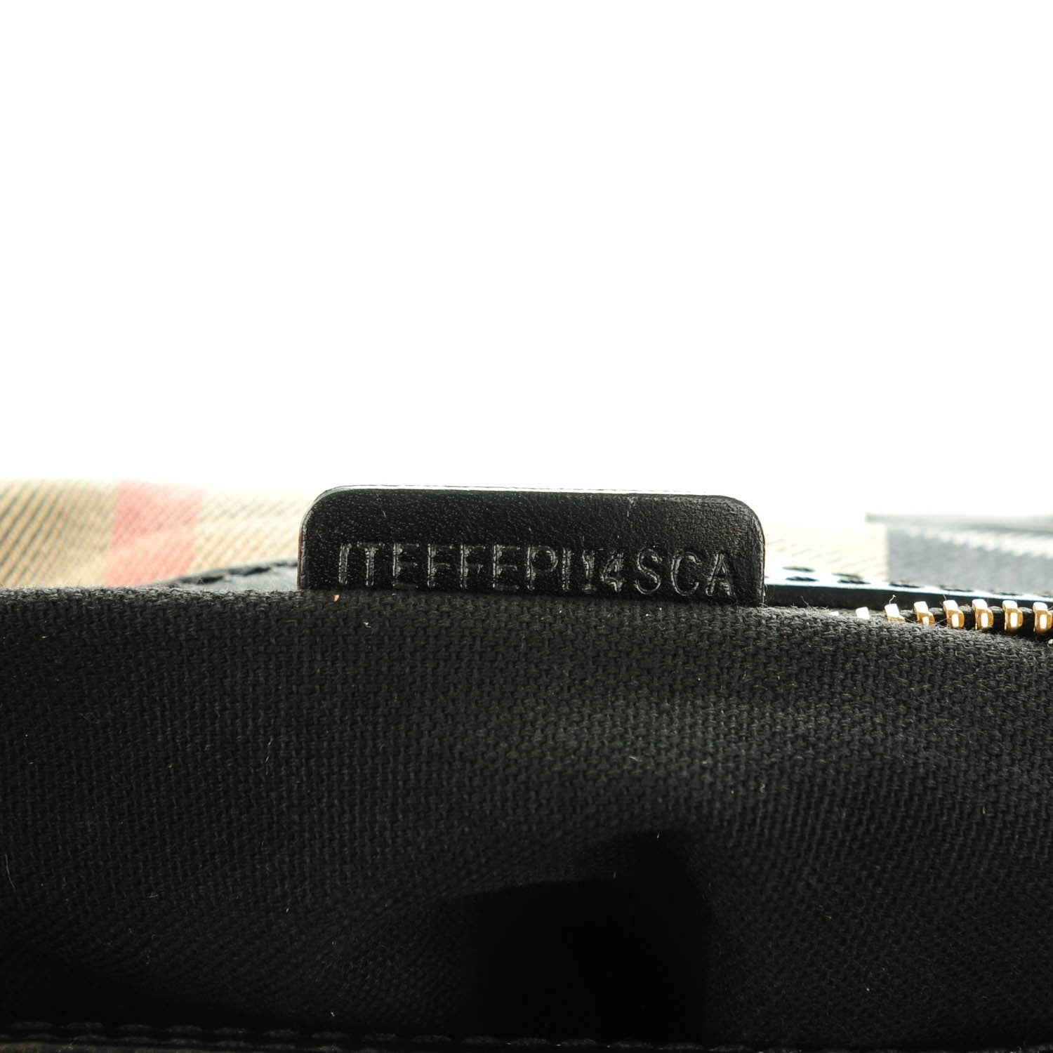 Burberry House Check Bridle Calfskin Medium Alchester Bowling Bag Black 8 of 8