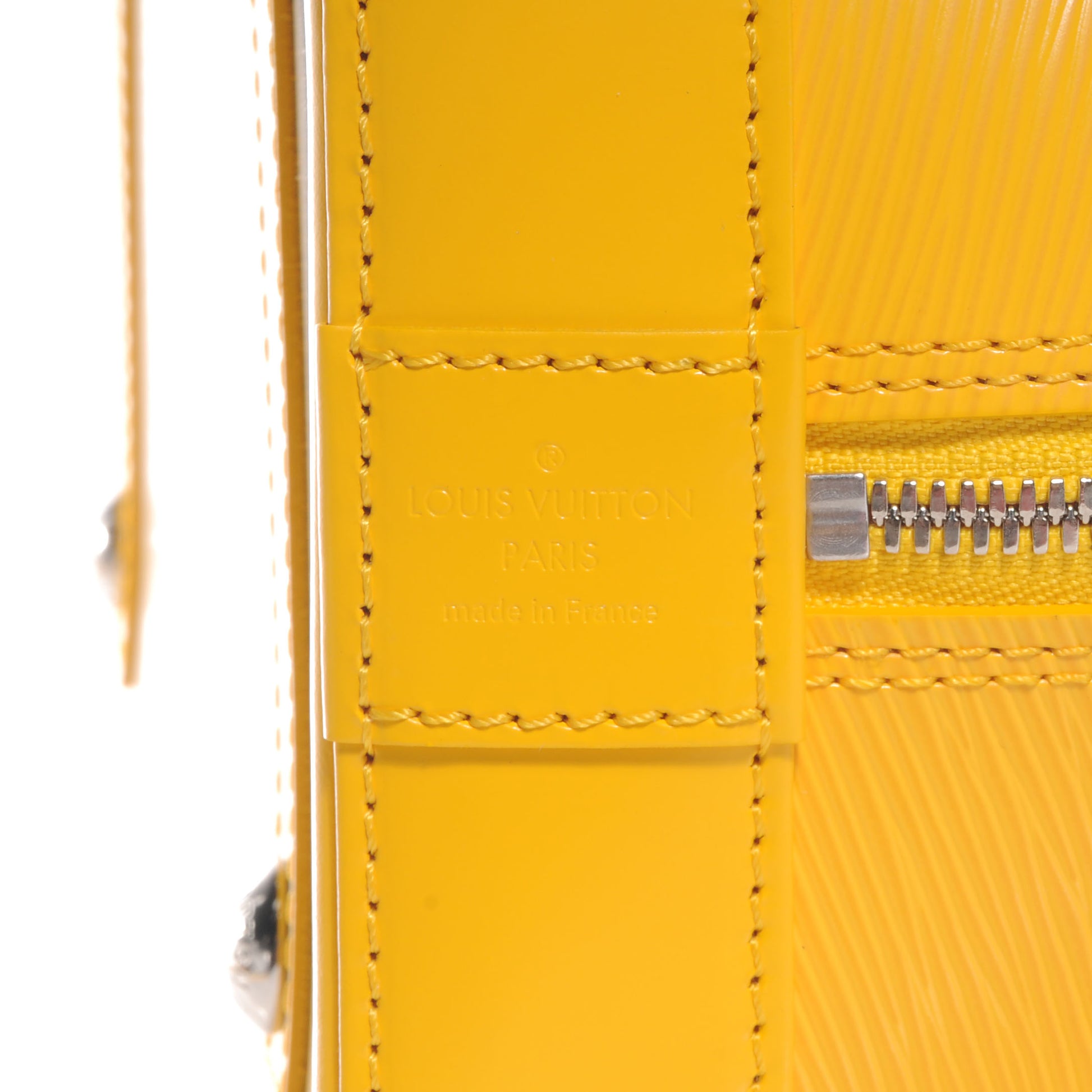 Louis Vuitton Epi Alma GM Citron 7 of 8