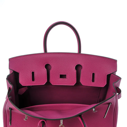 Hermes Togo Birkin 25 Rose Pourpre 13 of 35