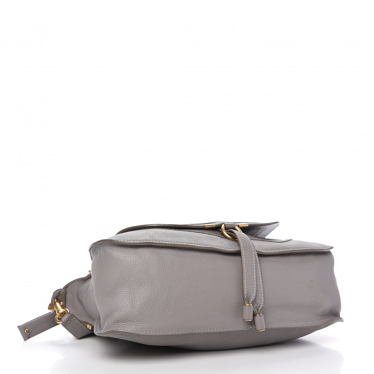 Calfskin Medium Marcie Satchel Cashmere Grey