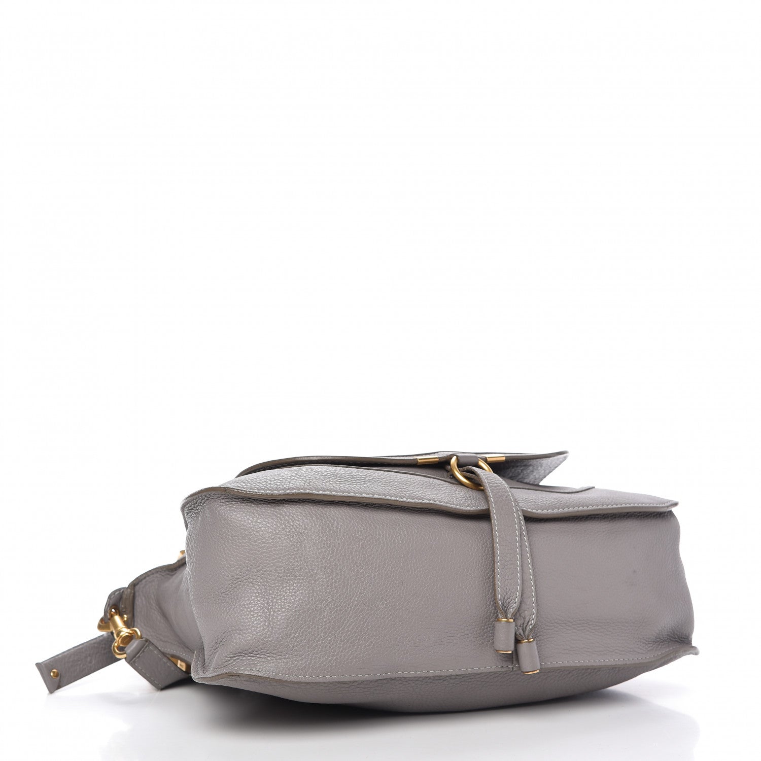 Chloe Calfskin Medium Marcie Satchel Cashmere Grey 4 of 14