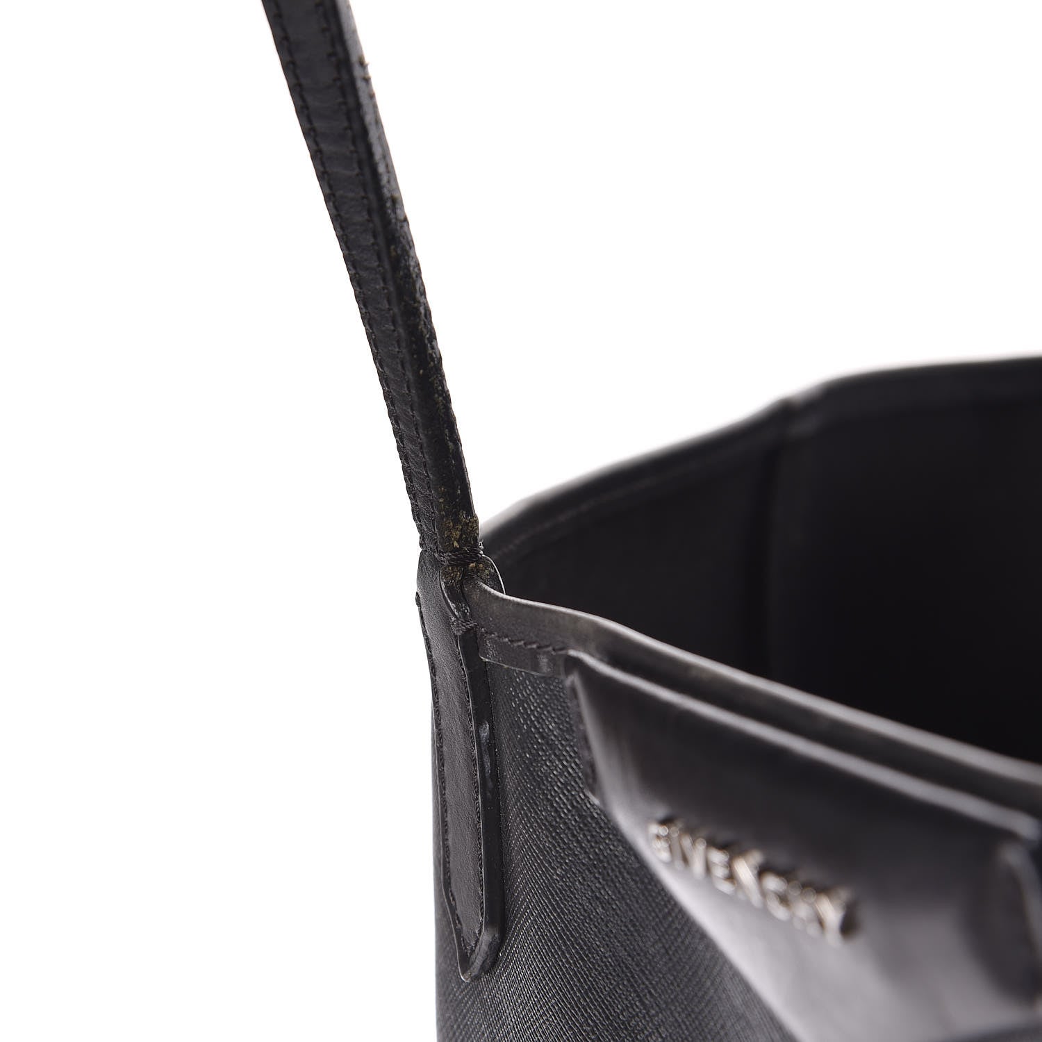 Givenchy Textured Coated Canvas Madonna Print Large Antigona Tote Black 19 of 23