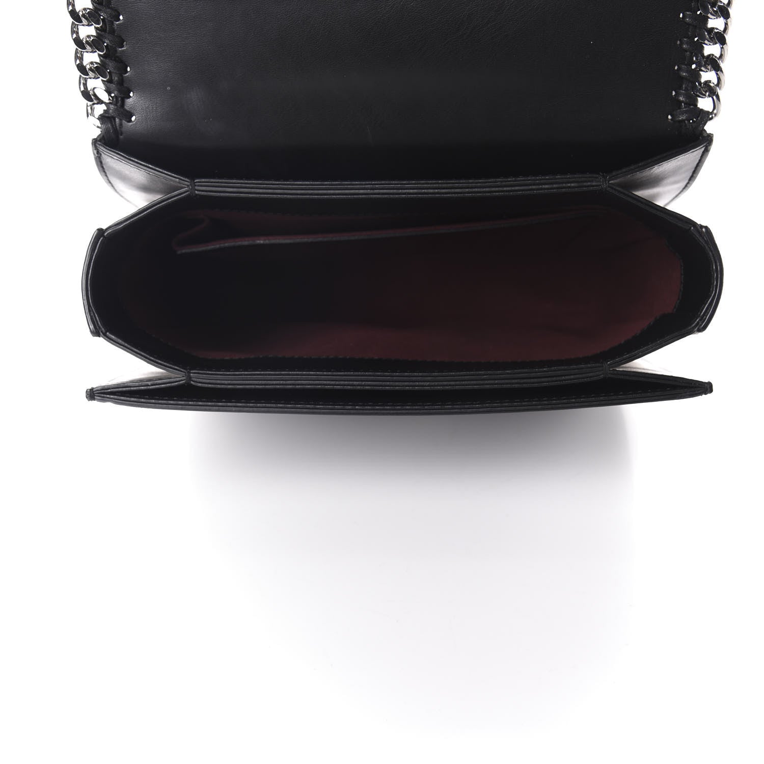Stella McCartney Eco Alter Nappa Studded Falabella Embellished Box Shoulder Bag Black 5 of 10