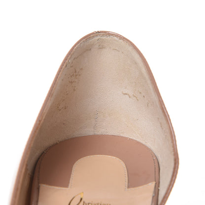Christian Louboutin Patent Iriza 70 Pumps 38.5 Nude 21 of 22