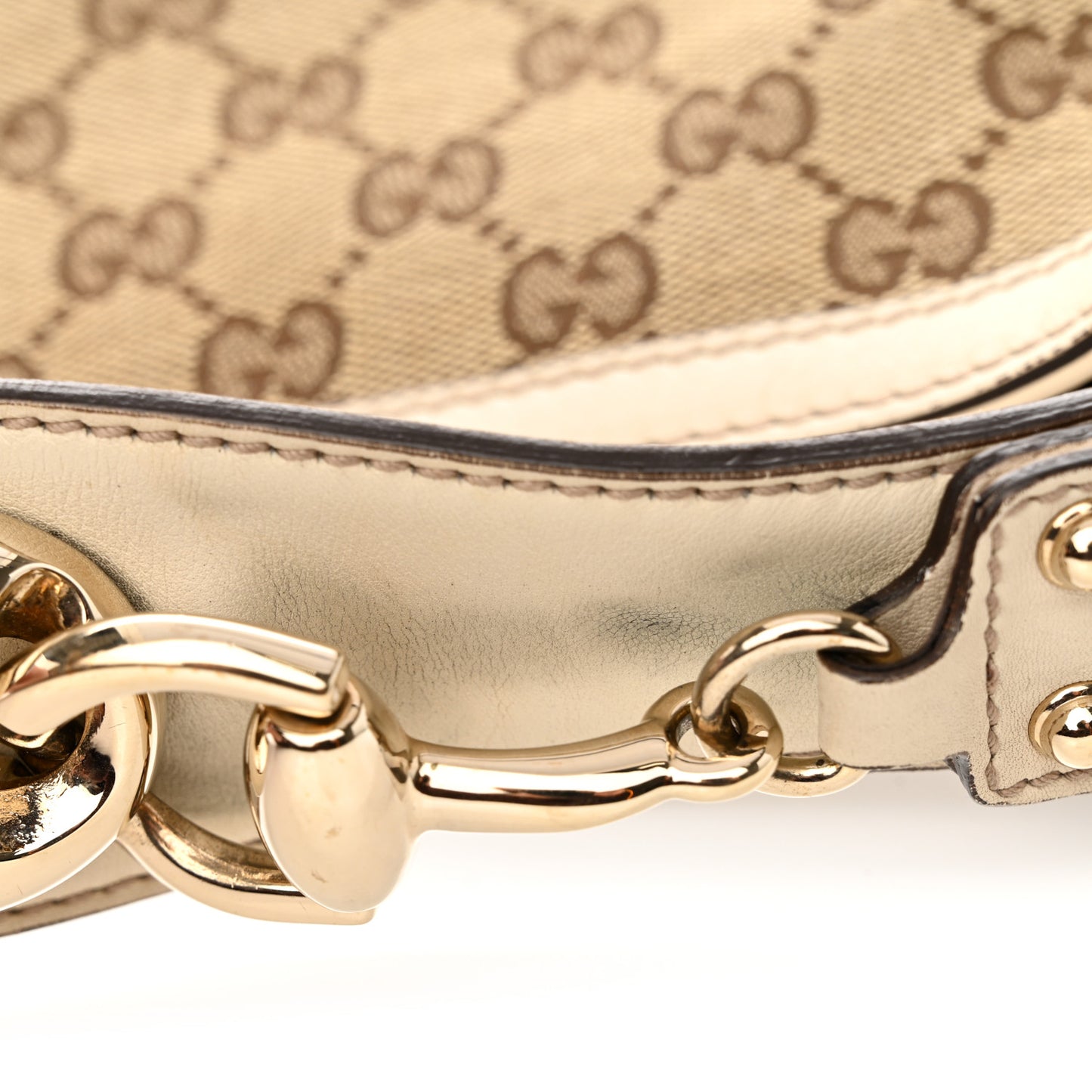 Monogram Large Wave Hobo Off White