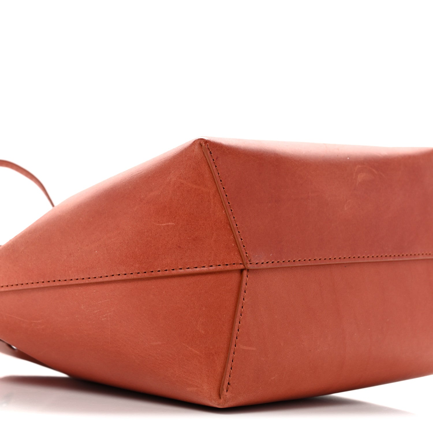 Mansur Gavriel Vegetable Tanned Calfskin Mini Bucket Bag Brandy 9 of 12