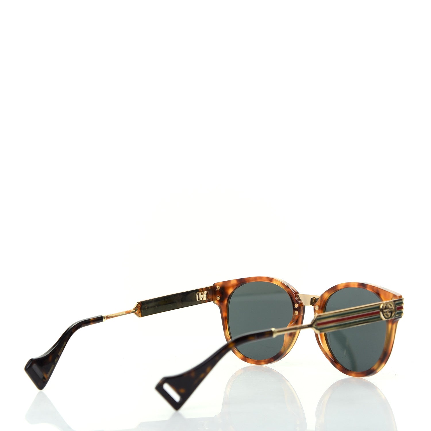 Gucci Acetate Web Sunglasses GG0586S Tortoise 4 of 8