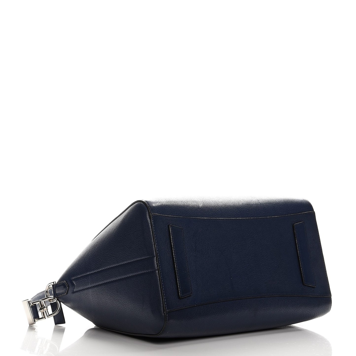Sugar Goatskin Medium Antigona Navy