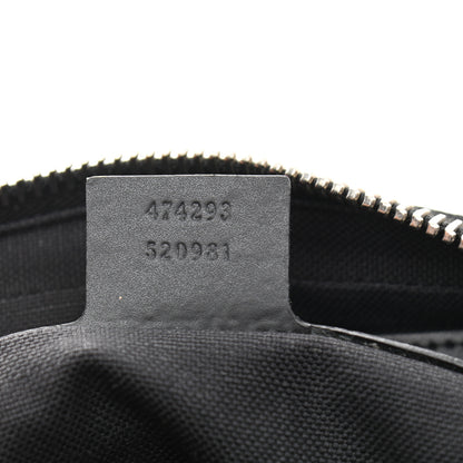Gucci Soft GG Supreme Monogram Web Belt Bag Black Grey 7 of 10