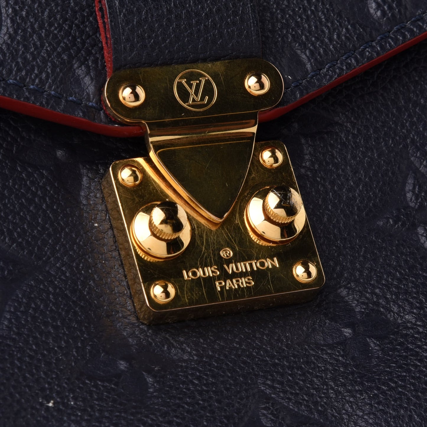 Empreinte Pochette Metis Marine Rouge