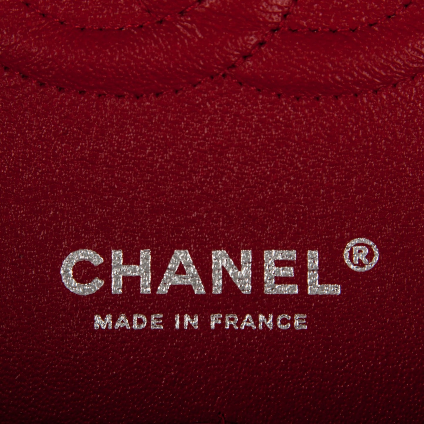 Lambskin Quilted Medium Double Flap Red