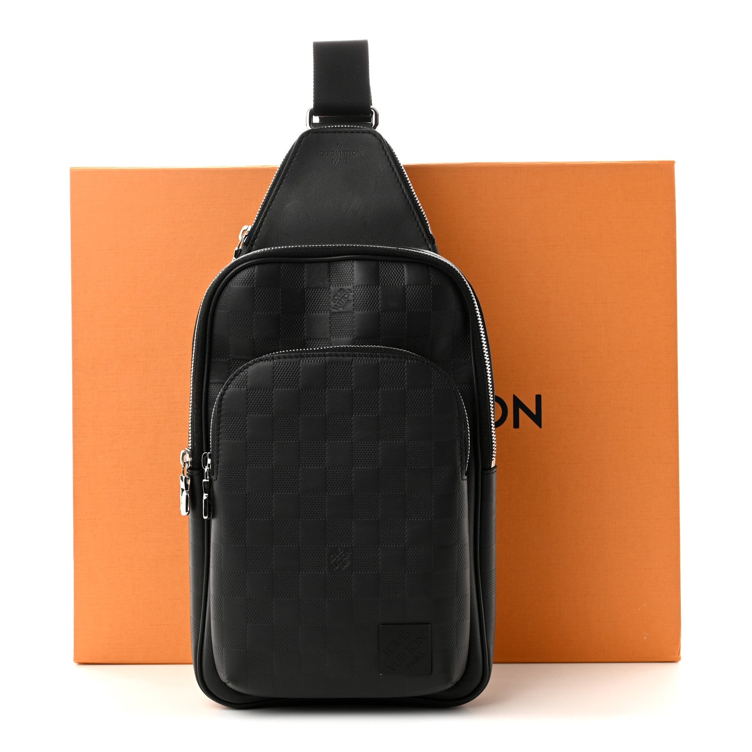 Louis Vuitton Damier Infini Avenue Sling Bag NM Onyx 10 of 10