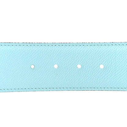 Hermes Epsom 40mm Belt Strap 90 36 Colvert Bleu Atoll 4 of 5
