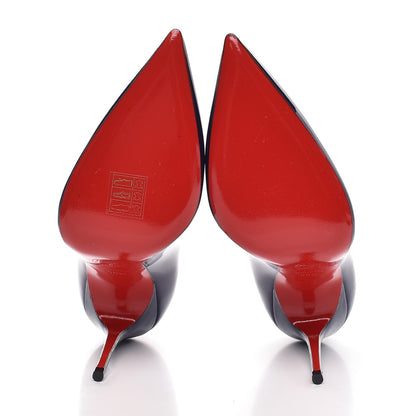 Christian Louboutin Patent So Kate 100 Pumps 36.5 China Blue 5 of 7