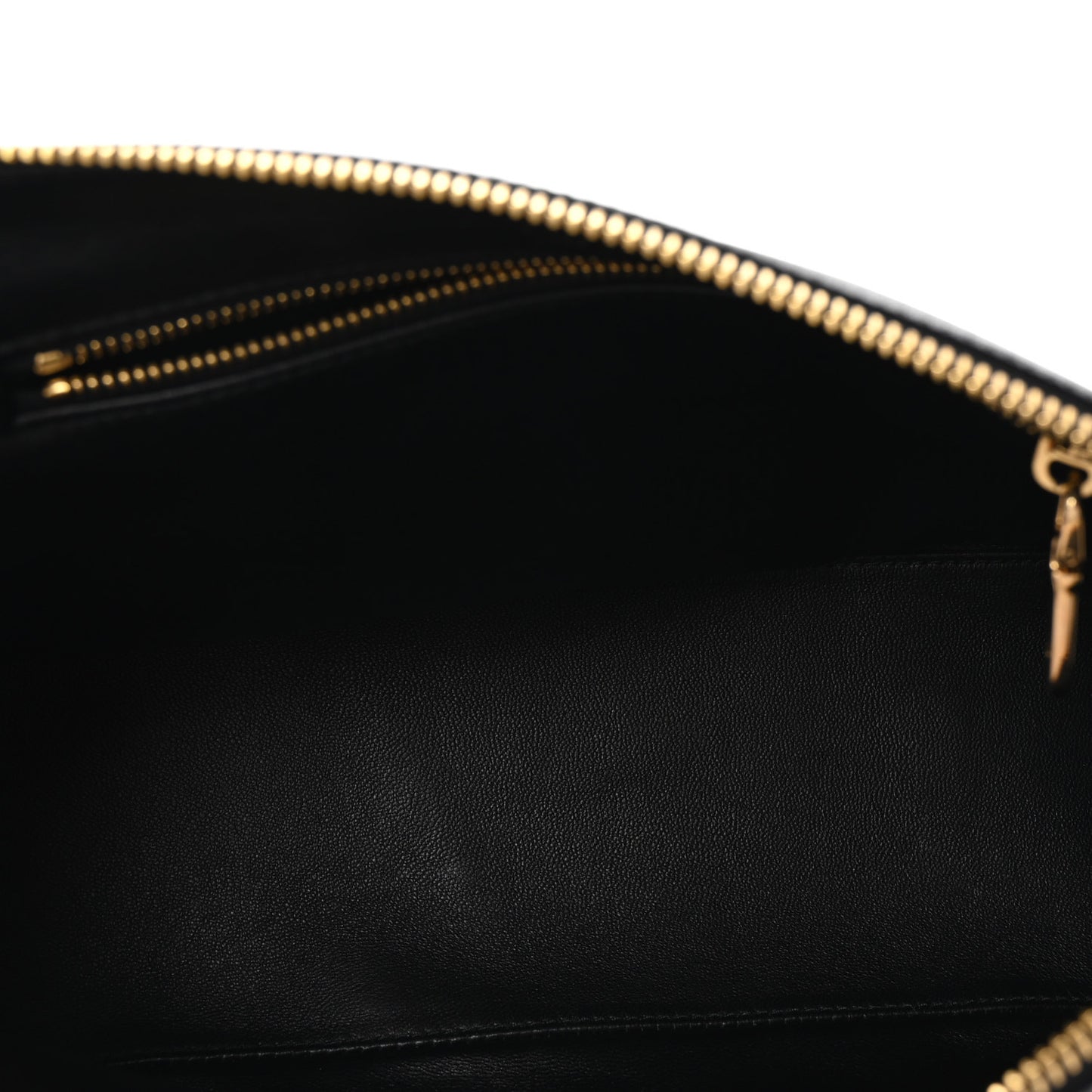 Saffiano Cosmetic Case Black