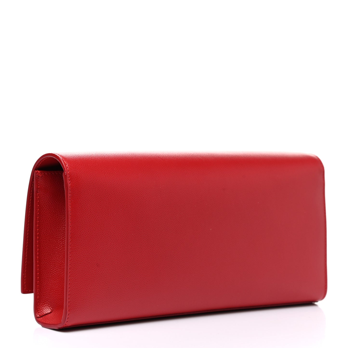 Calfskin Classic Monogram Cassandre Clutch Rouge Orient