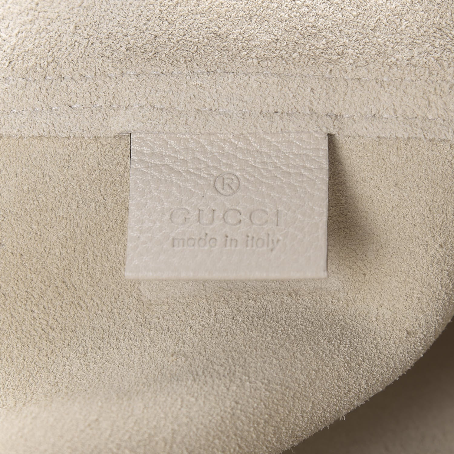 Gucci Calfskin Mens Logo Tote White 5 of 10