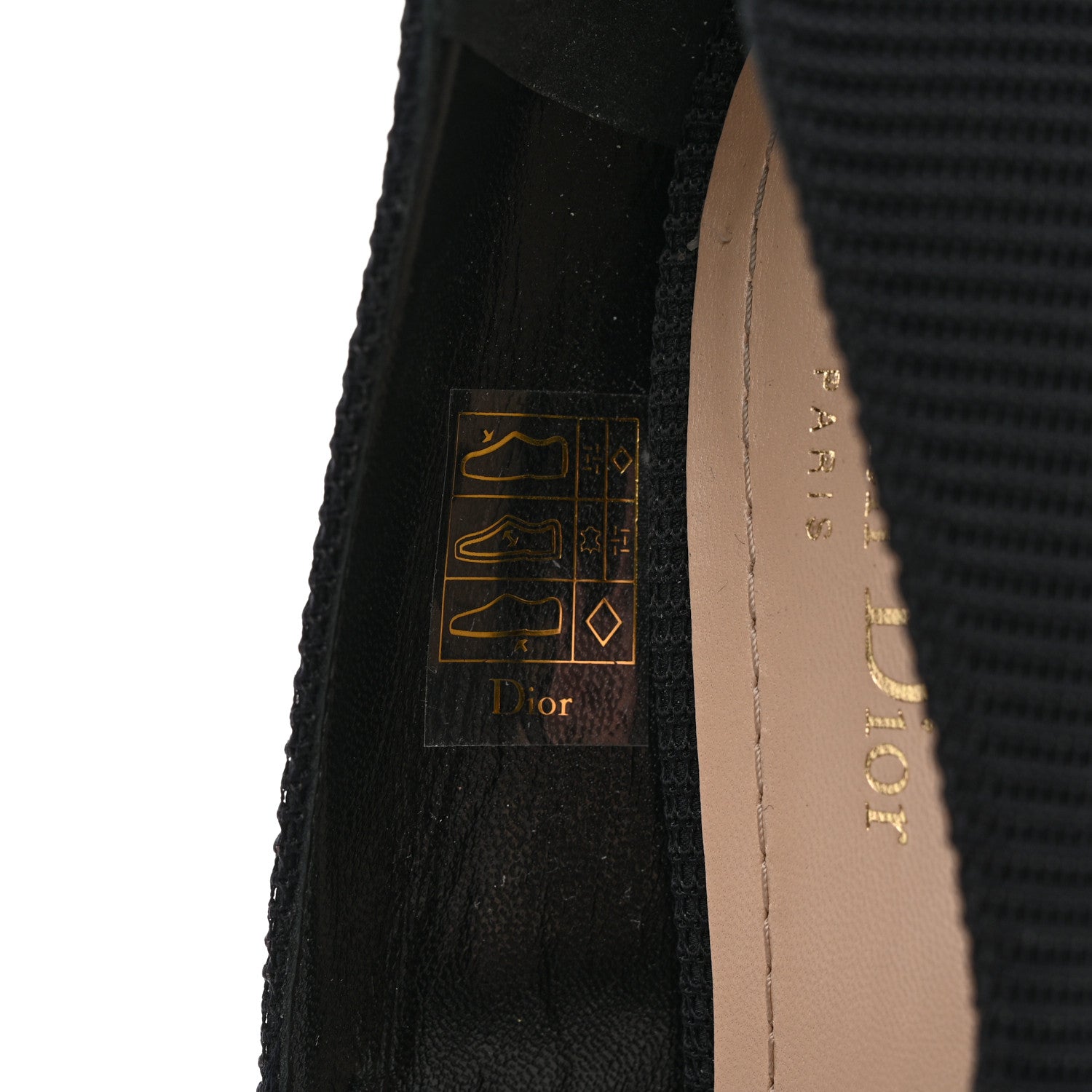 Christian Dior Technical Canvas Rubber D-Motion 55mm Pumps 38 Black 11 of 13