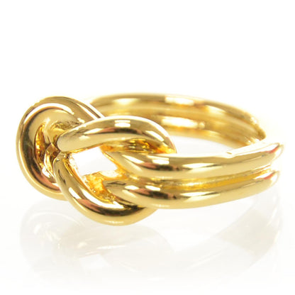 Hermes Knot Scarf Ring Gold 3 of 5