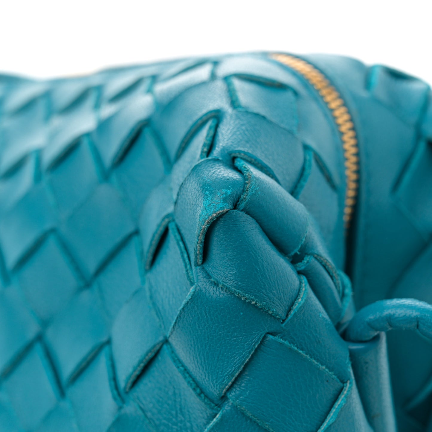 Nappa Intrecciato Medium Loop Camera Bag Pool