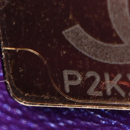 Chanel Mirror Calfskin Metallic Calfskin Quilted Hollywood Boulevard Mini Flap With Star Coin Purse Purple 7 of 10