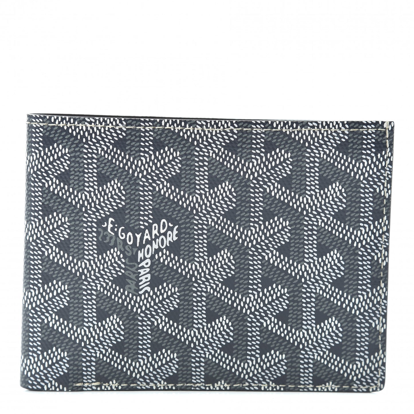 Goyardine Bi-Fold Victoire PM Wallet Grey