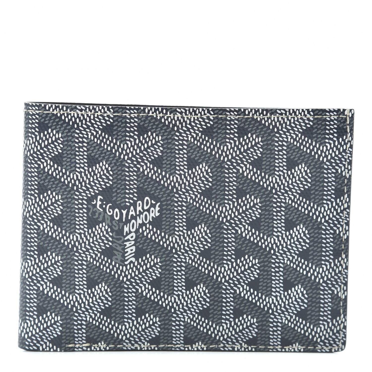 Goyard Goyardine Bi-Fold Victoire PM Wallet Grey 1 of 6