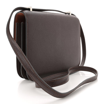 Hermes Chevre Chamkila Verso Constance 18 Havane Gold 2 of 10