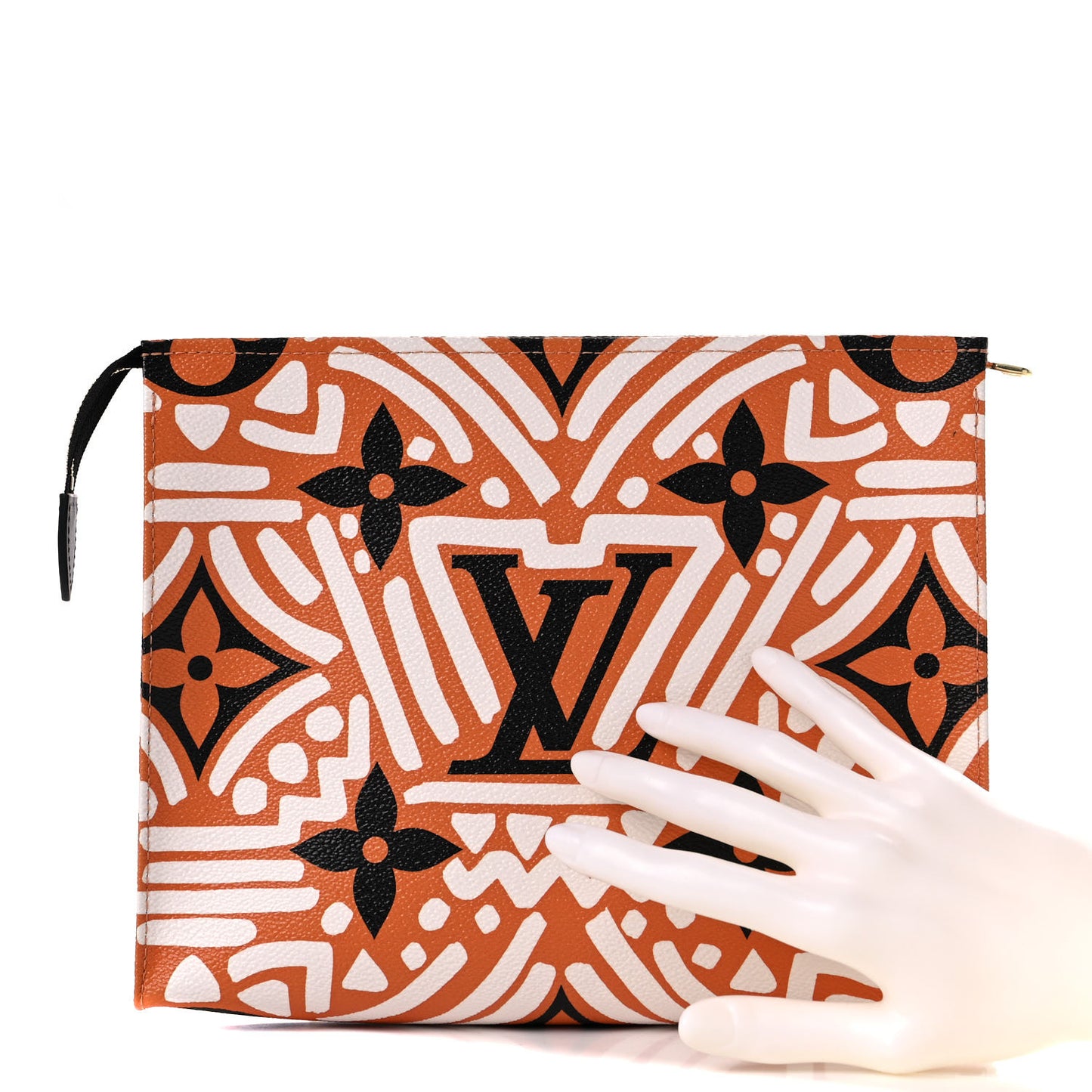 Monogram Giant Crafty Pochette Toiletry 26 Creme Caramel