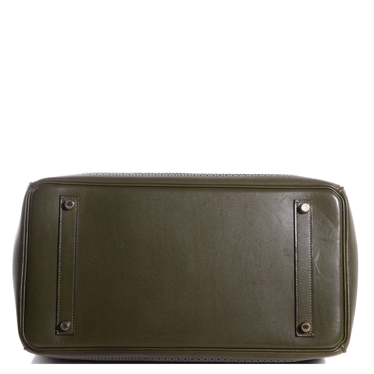 Hermes Tadelakt Ghillies Birkin 35 Vert Veronese 18 of 25
