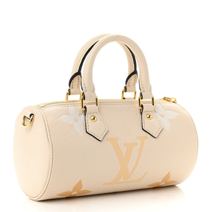 Louis Vuitton Empreinte Monogram Giant By The Pool Papillon BB Cream Saffron 3 of 9