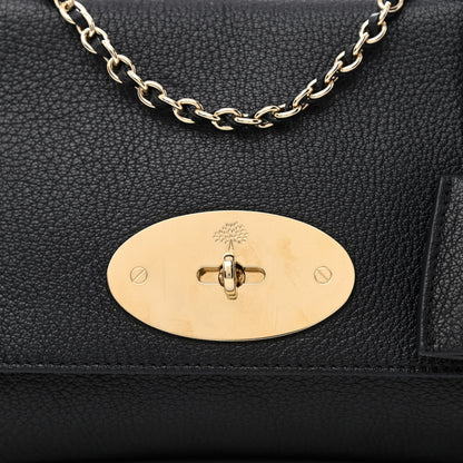 Mulberry Glossy Goatskin Small Lily Flap Black 8 of 10