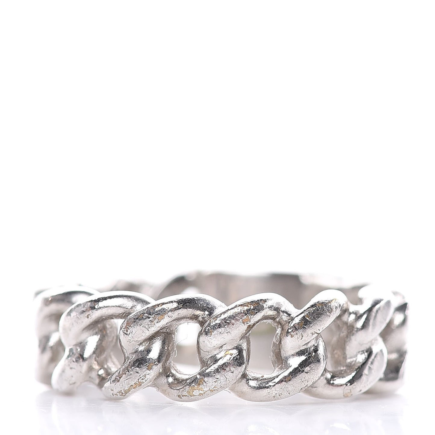 Chain CC Ring 6 Silver