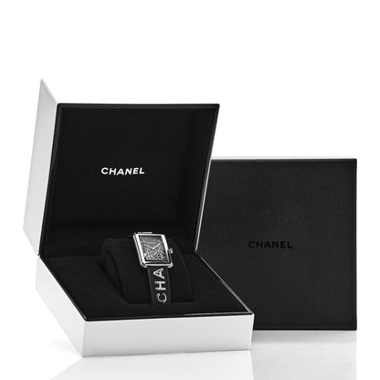 Chanel Stainless Steel Calfskin 27mm Boy-Friend Wanted de Chanel Quartz Watch Black 5 of 5