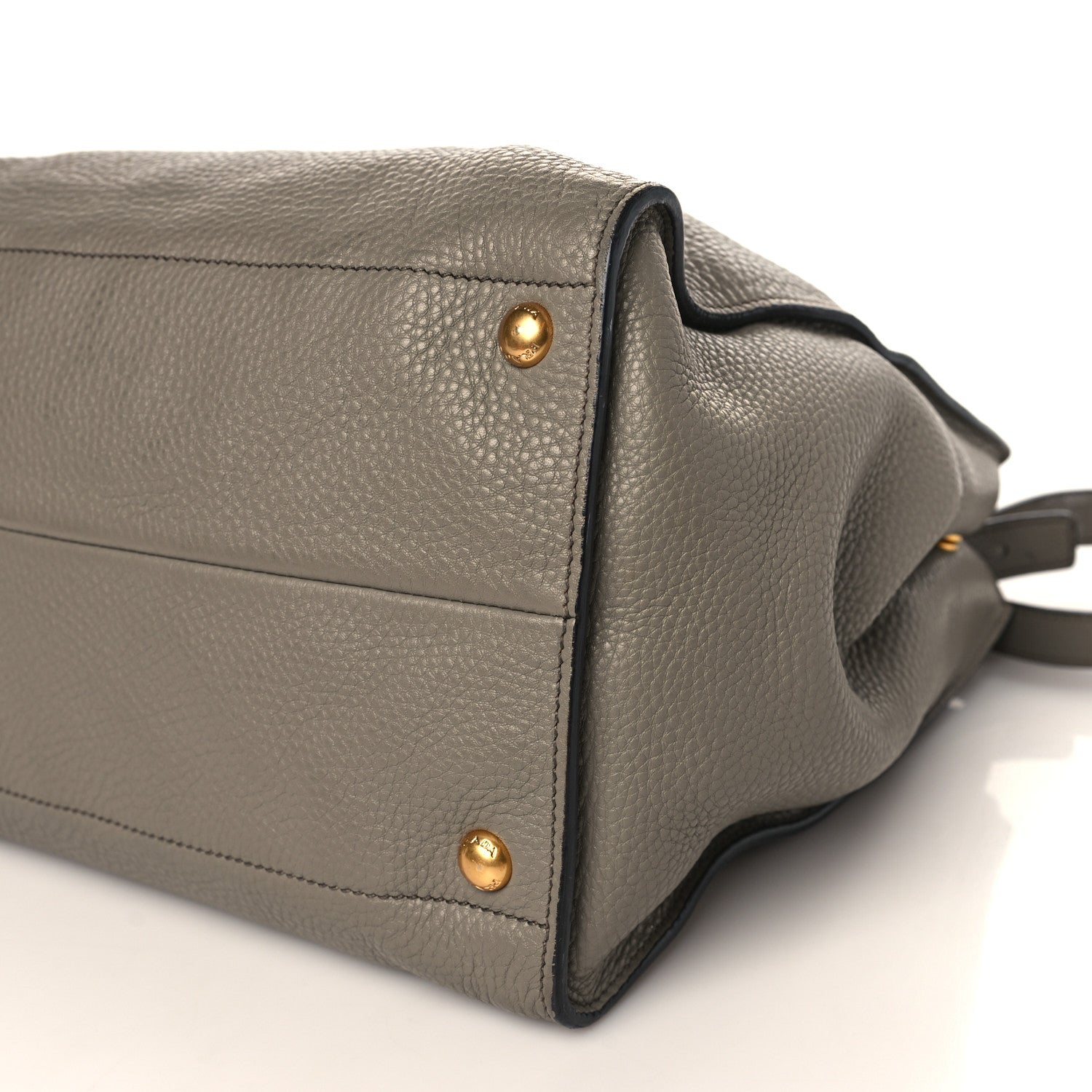 Prada Vitello Daino Shopping Tote Argilla 8 of 11