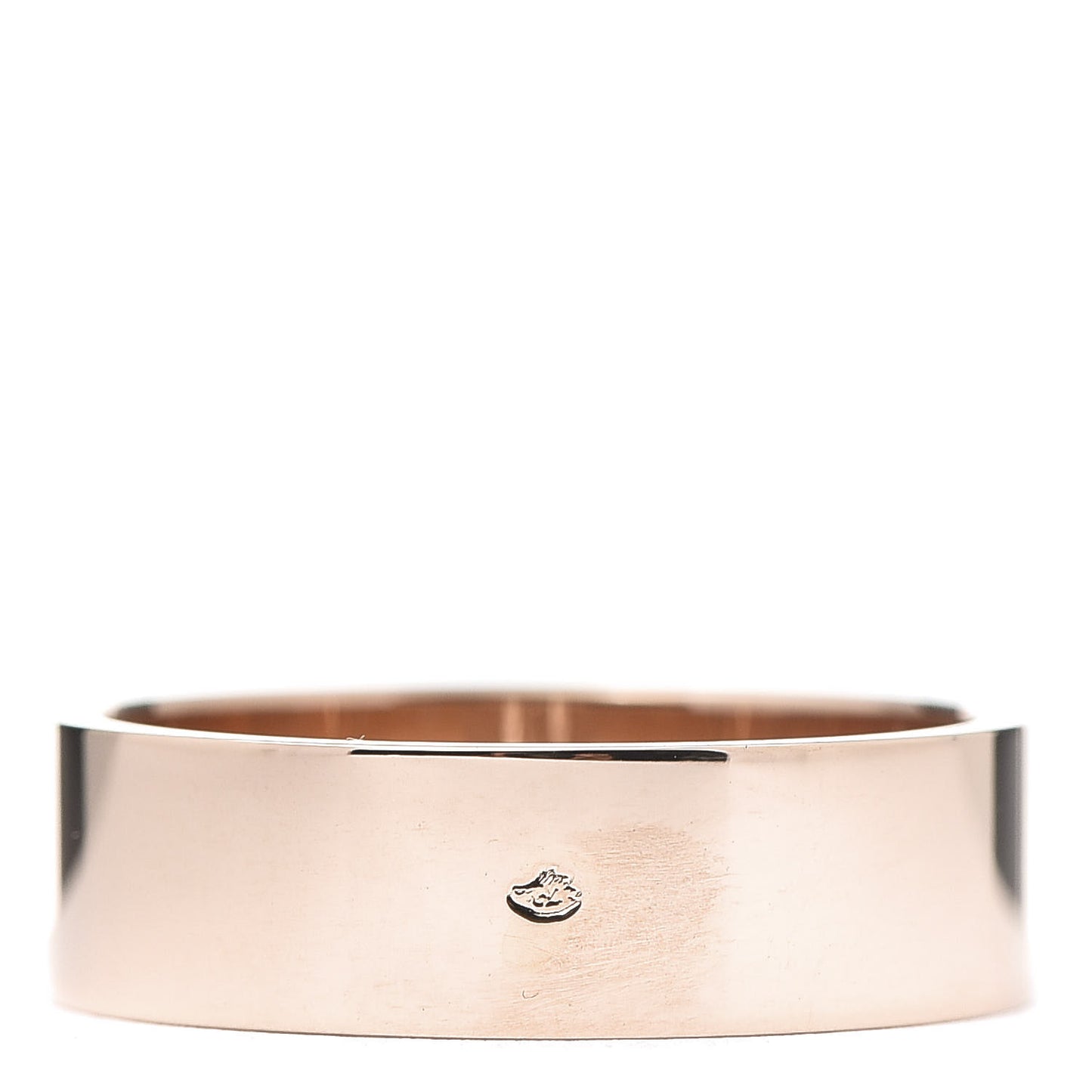 18K Rose Gold Diamond PM H D'Ancre Ring 53 6.25
