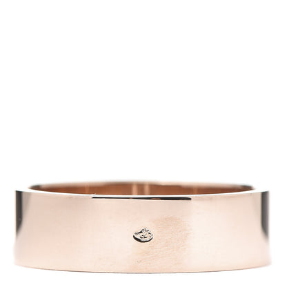 Hermes 18K Rose Gold Diamond PM H D'Ancre Ring 53 6.25 3 of 5