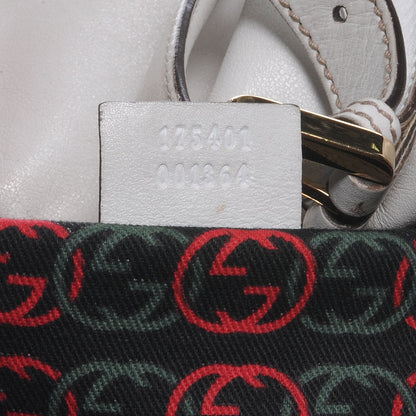 Gucci Leather Britt Large Boston White 13 of 13