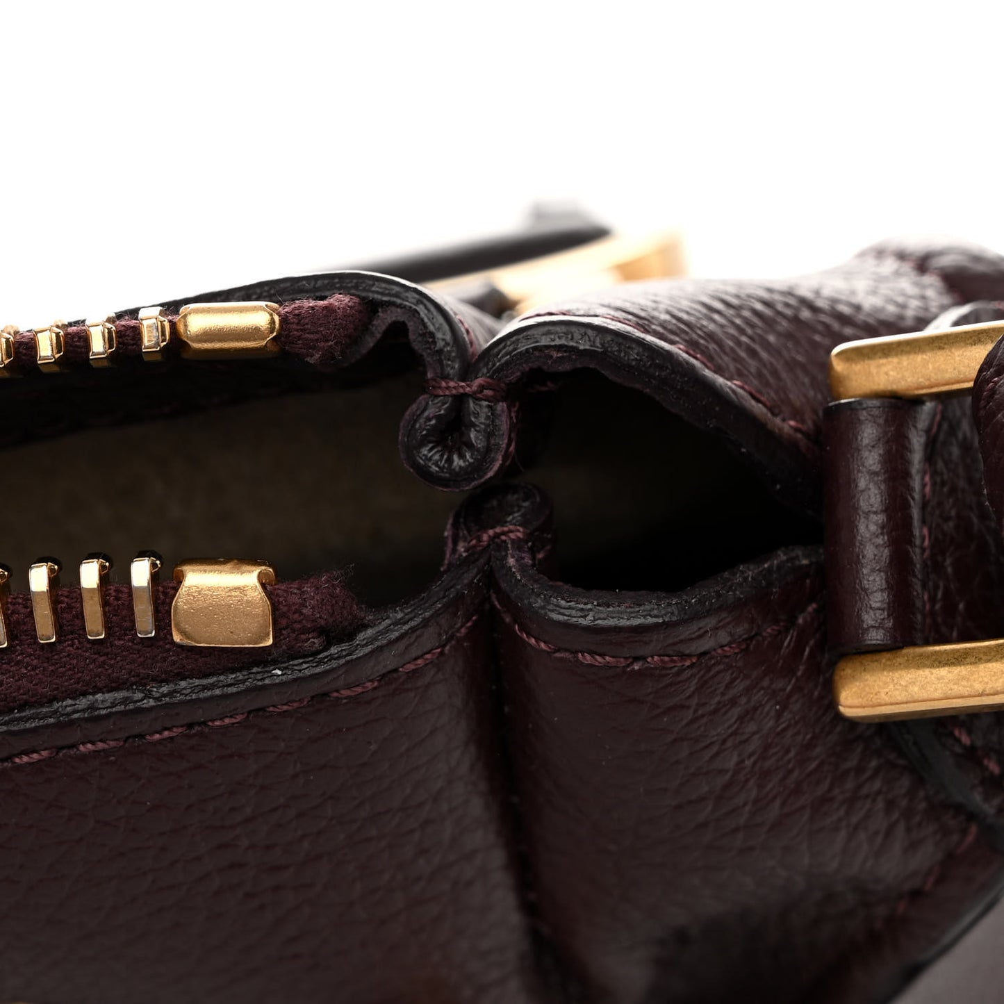 Calfskin Small Marcie Satchel Intense Violine