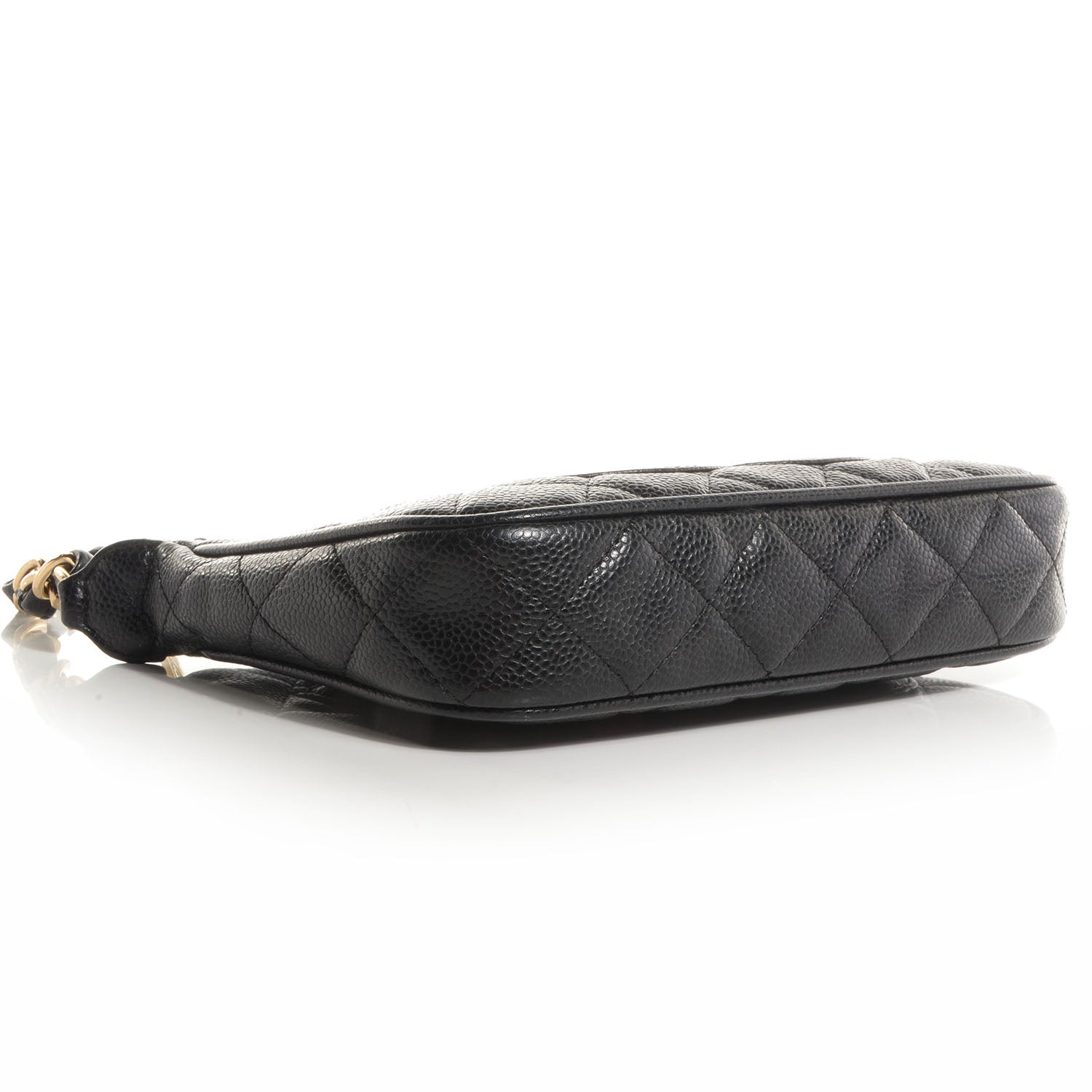 Chanel Caviar Quilted Pochette Black 5 of 8
