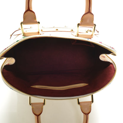 Louis Vuitton Monogram Multicolor Alma White 5 of 5