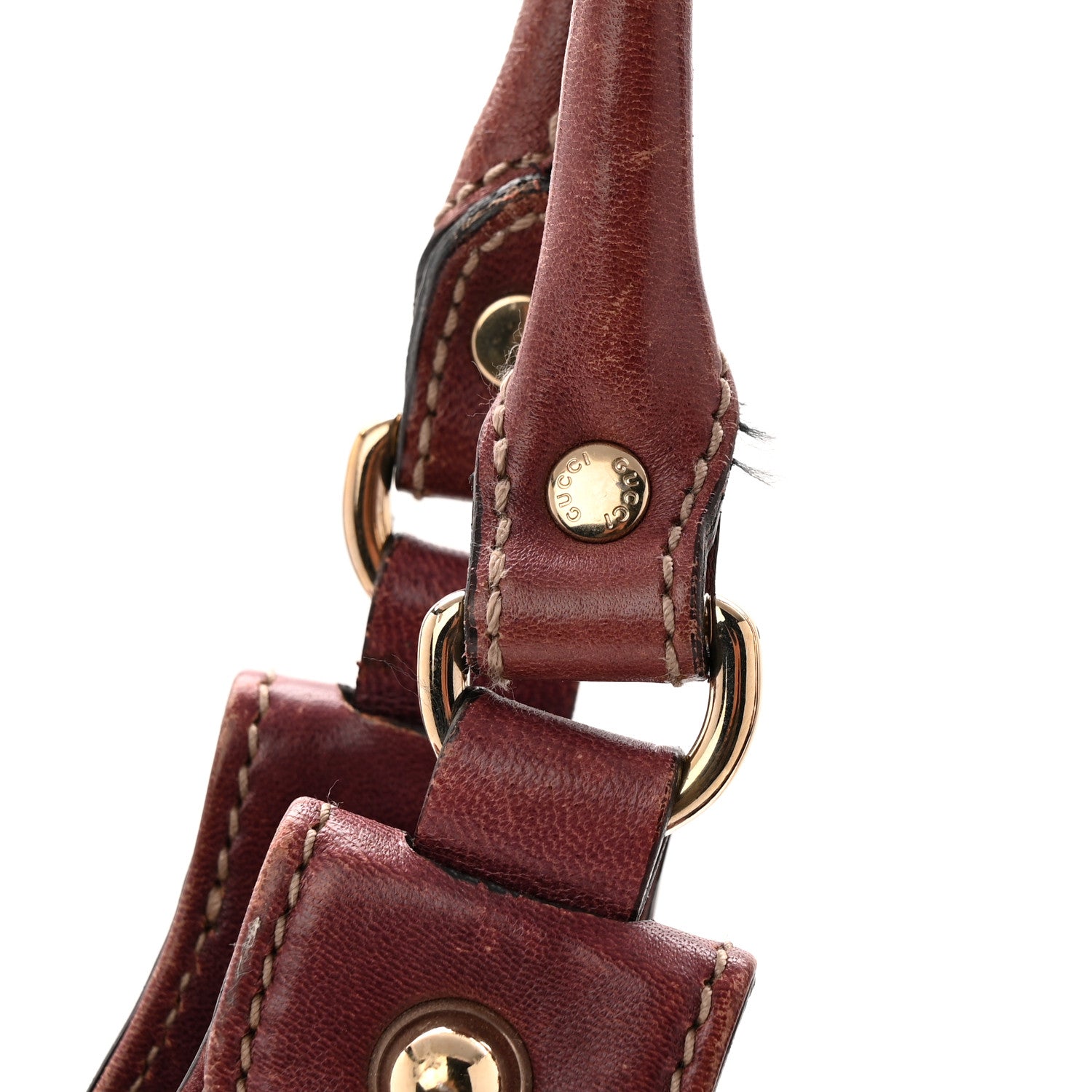 Gucci Guccissima Studded Medium Pelham Shoulder Bag Purple 11 of 11