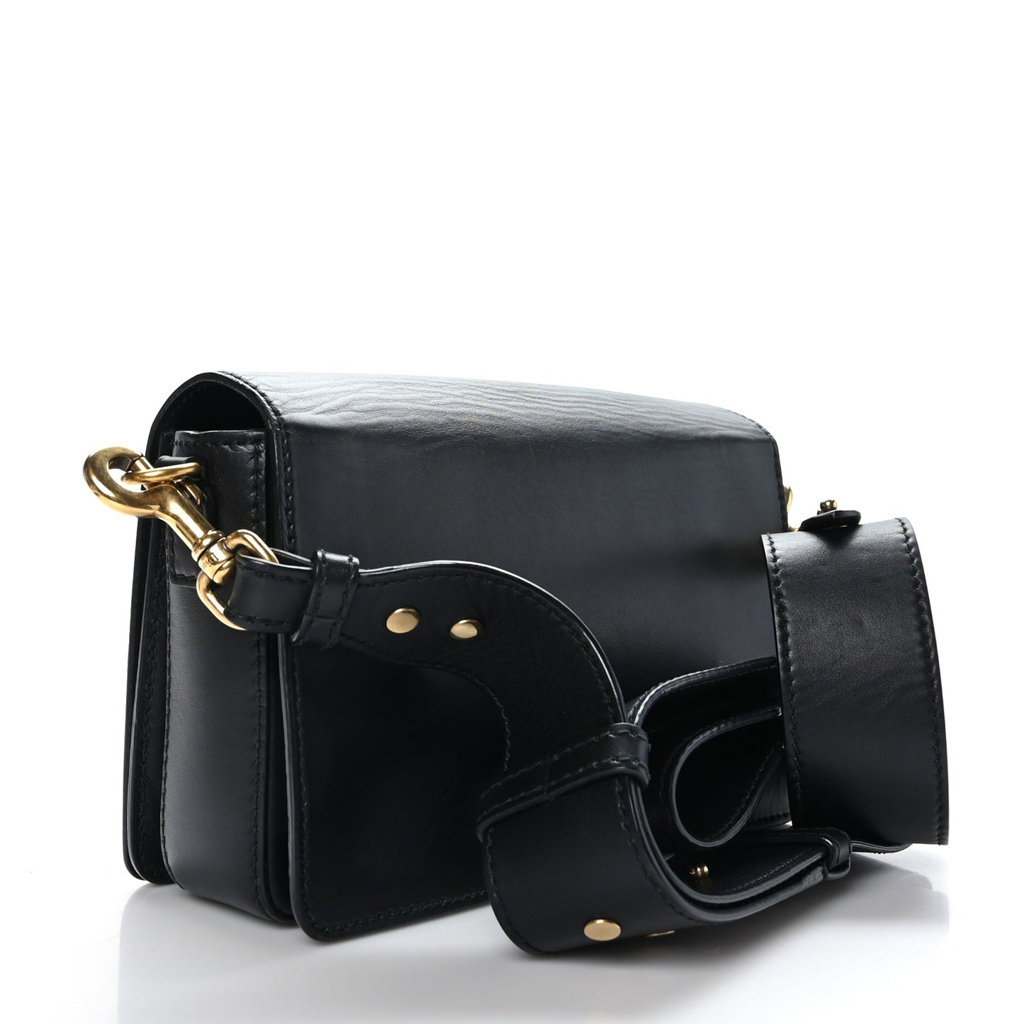 Smooth Calfskin Dio(r)evolution Flap Bag Black