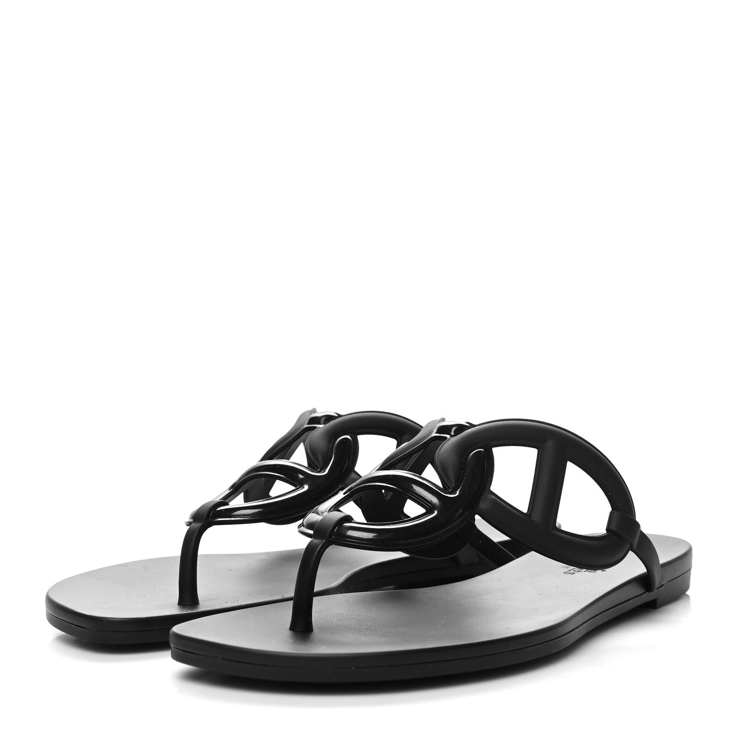 Rubber Womens Egerie Sandals 40 Black